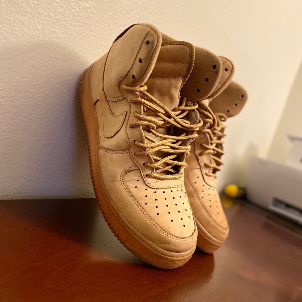 Nike Air Force 1 High Flax USED